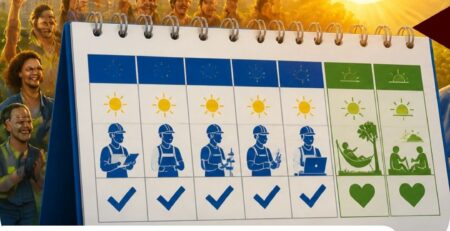 Jornada de trabalho 5x2 deve entrar em vigor em 15 de dezembro